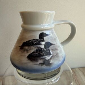 Vintage Peaceful Loons Otagirl Ceramic Spill Proof Mug Kierstead Gallery